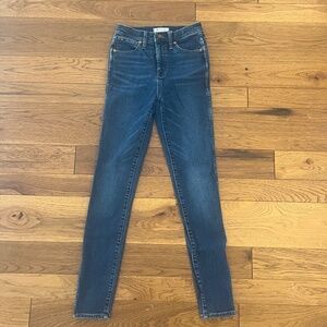 10" High-Rise Skinny Madewell Jean